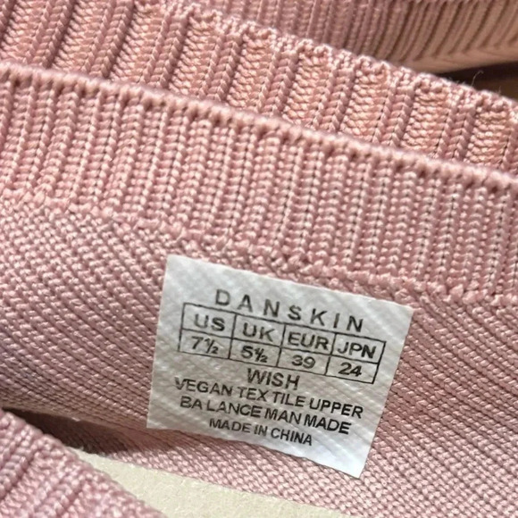 Danskin “Wish” recycled plastic ballet flats.  7.5; comfortable, Avant Garde - Picture 6 of 6